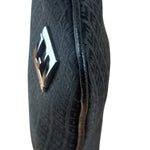 Fendi Vintage Black FF Print Pochette