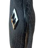 Fendi Vintage Black FF Print Pochette