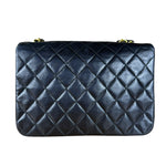 Chanel CC Black Classic Flap Bag 1988