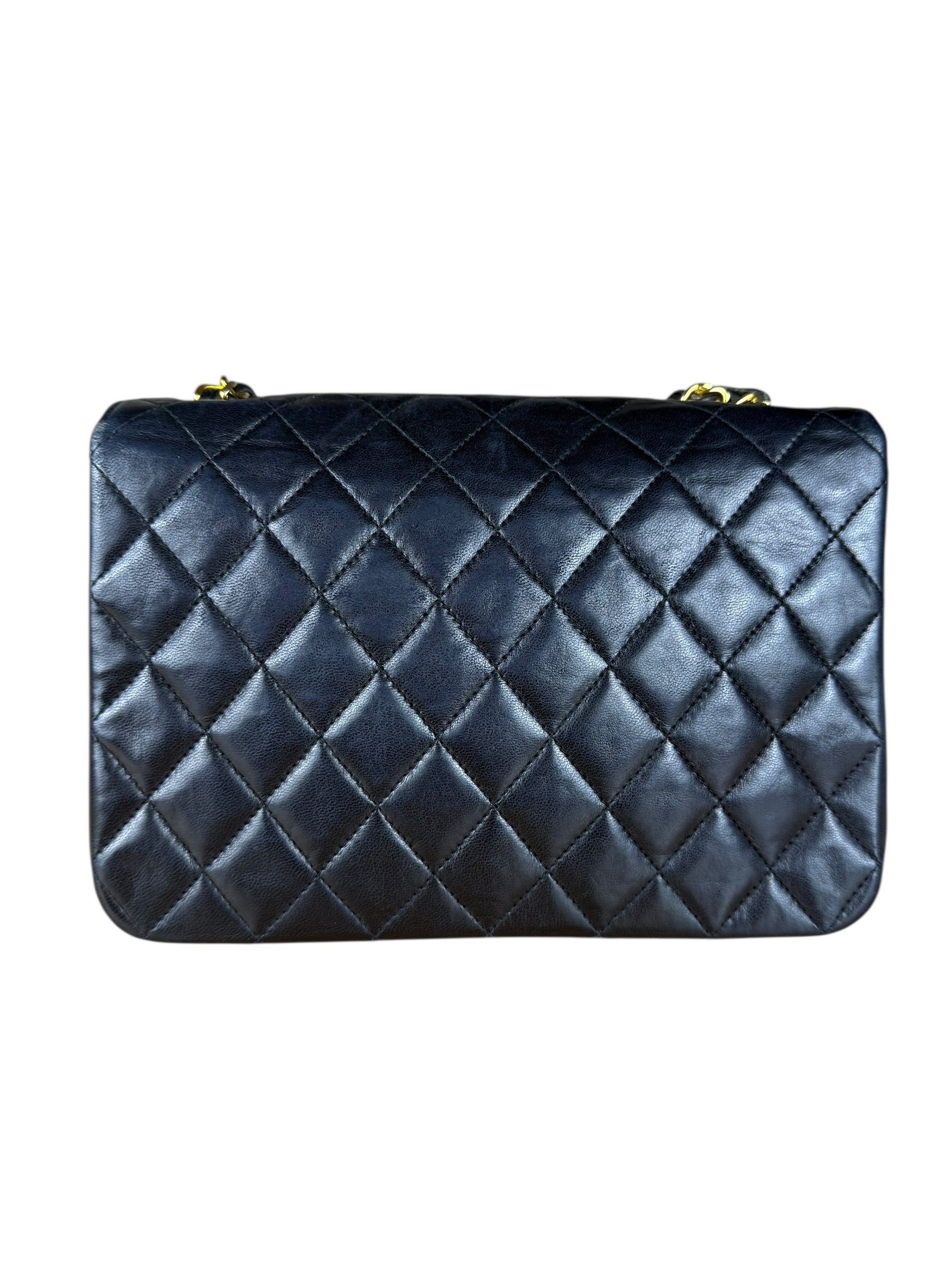 Chanel CC Black Classic Flap Bag 1988