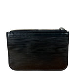 Louis Vuitton Black Epi Leather Mini Zip Wallet