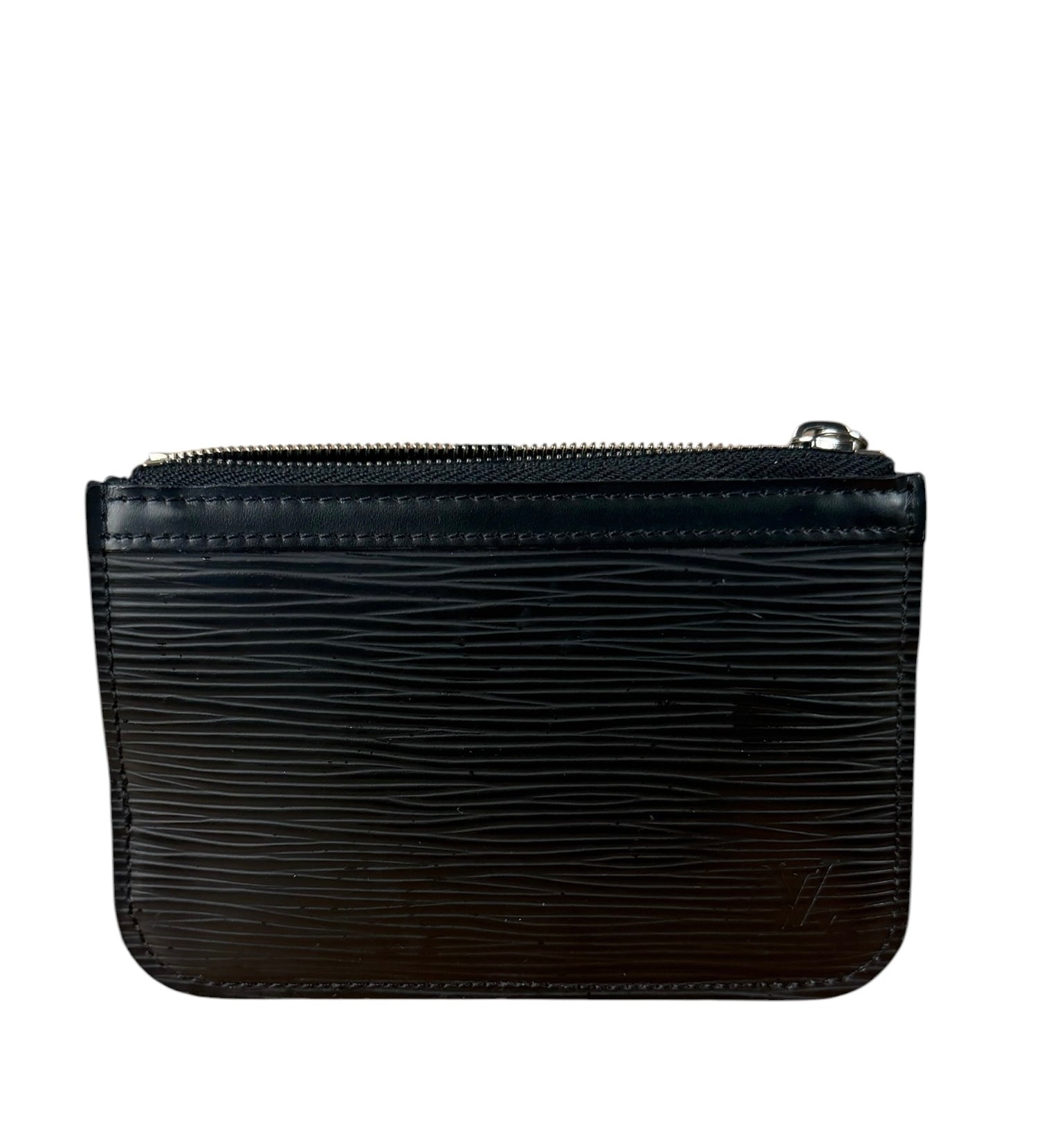 Louis Vuitton Black Epi Leather Mini Zip Wallet