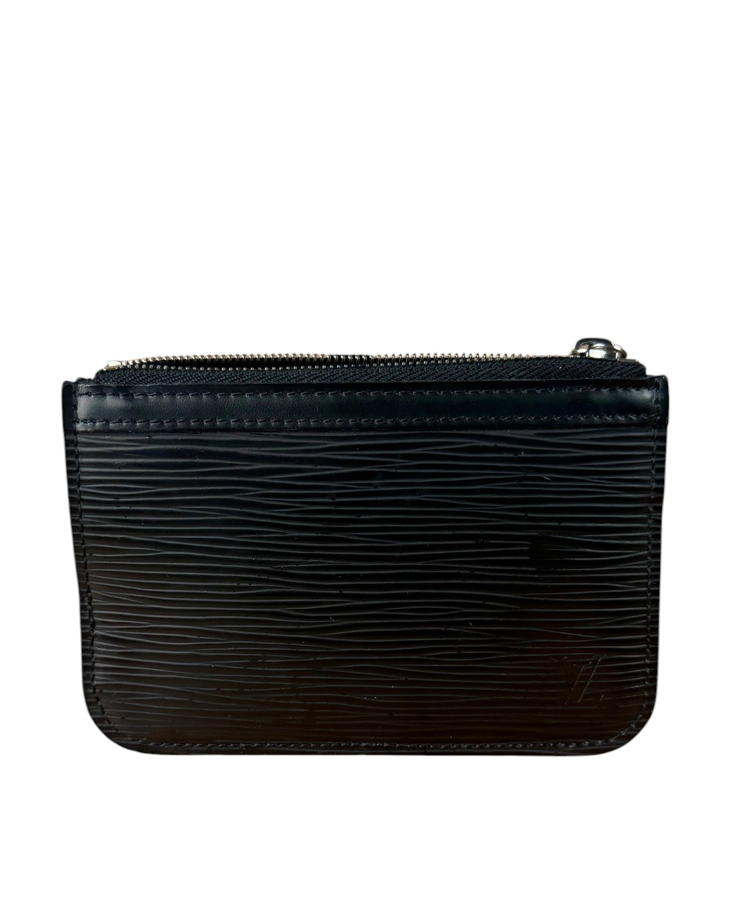 Louis Vuitton Black Epi Leather Mini Zip Wallet