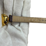 Gucci 6000.2.L Round Roman Dial Leather Band