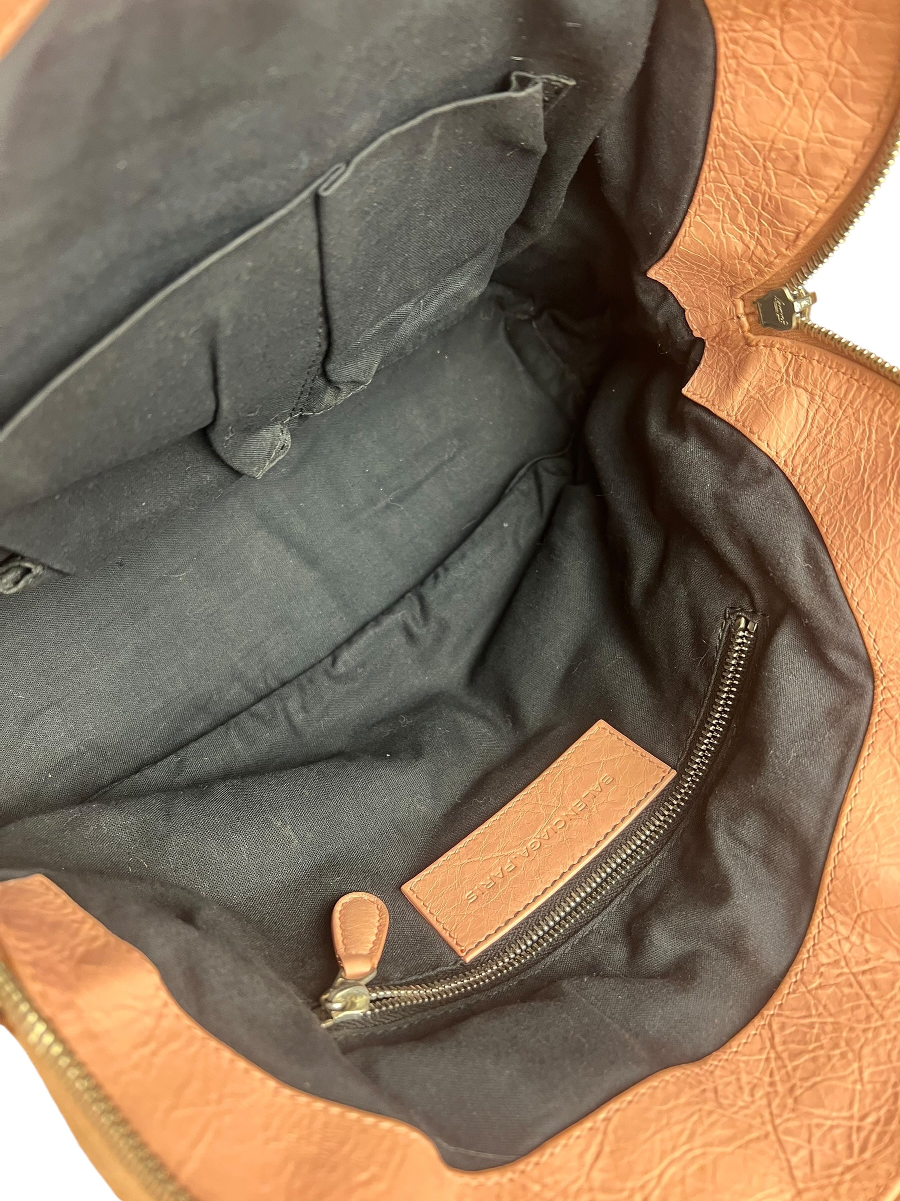 Balenciaga Pink Moto Leather Dome 2Way City Bag