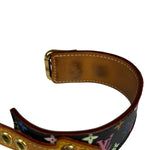 Louis Vuitton Black/Brown Multicolor-Monogram Theda Force Bracelet