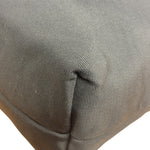 Gucci Vintage Black Nylon Leather Trim Tote Bag