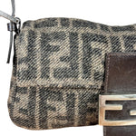 Fendi Wool Zucca Baguette