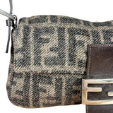 Fendi Wool Zucca Baguette