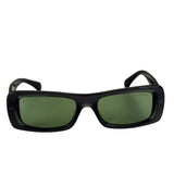Chanel Grey/Green Rectangular 71687A Sunglasses
