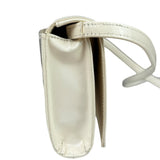 Jean Paul Gautier White Patent Leather Clutch Wallet