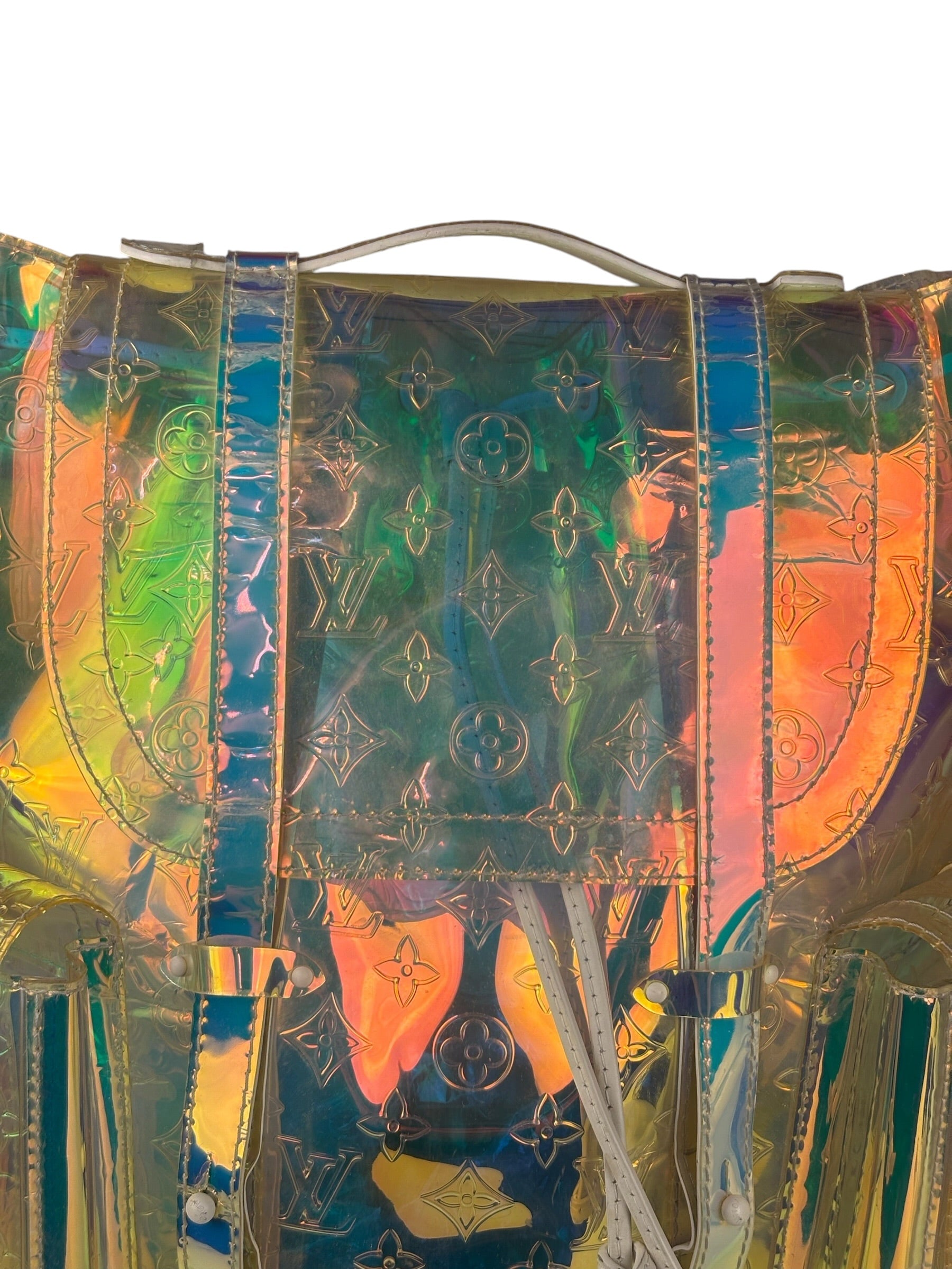 Louis Vuitton Christopher GM Backpack PVC Iridescent by Virgil