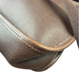 Hermes Brown Leather Vespa Crossbody PM