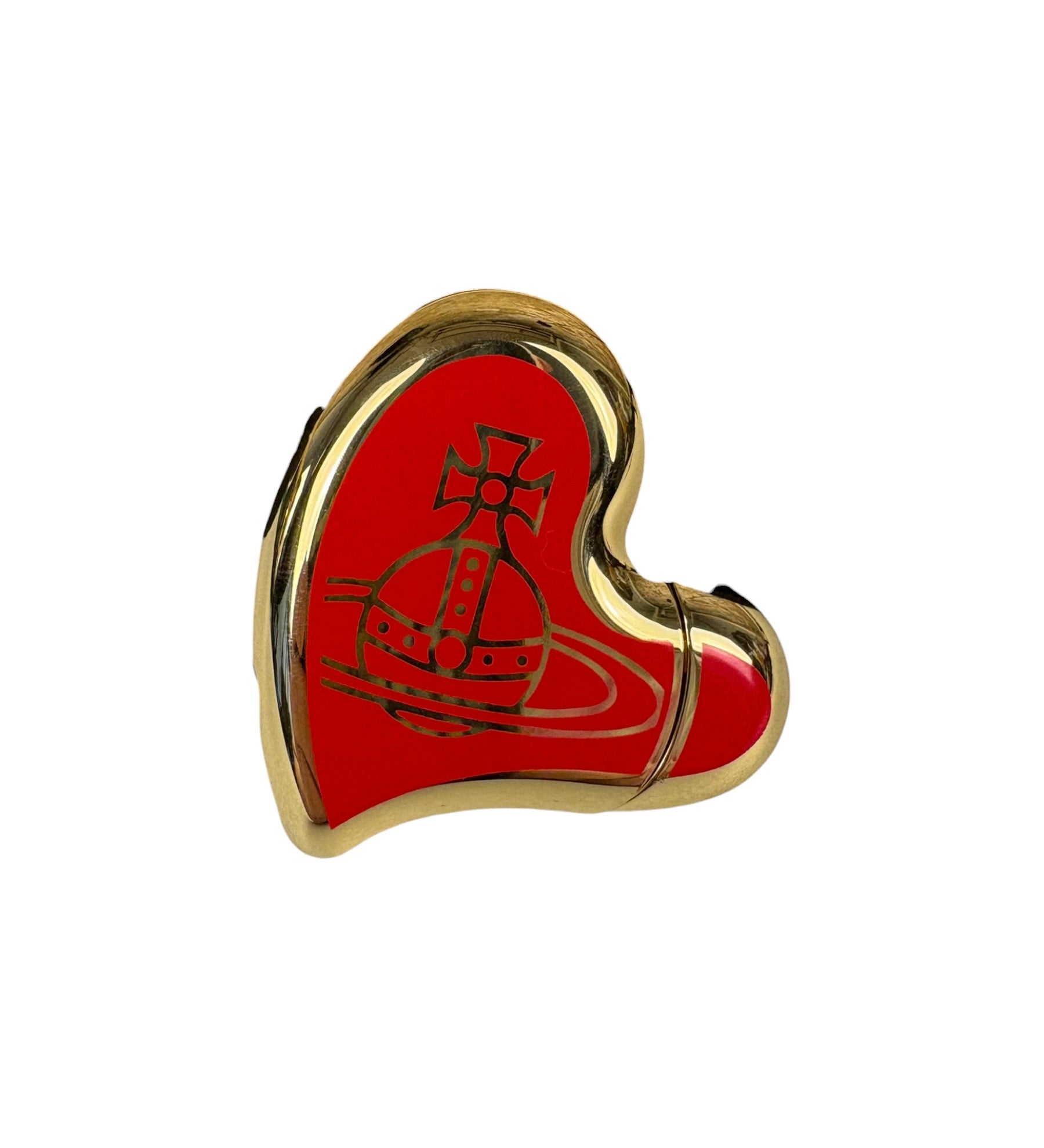 Vivienne Westwood Gold Heart Orb Lighter