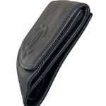Chanel Navy Blue Leather Caviar Wallet