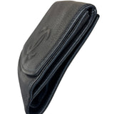 Chanel Navy Blue Leather Caviar Wallet