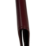 Cartier Vintage Burgundy Leather Bordeaux Bi-Fold Long Wallet