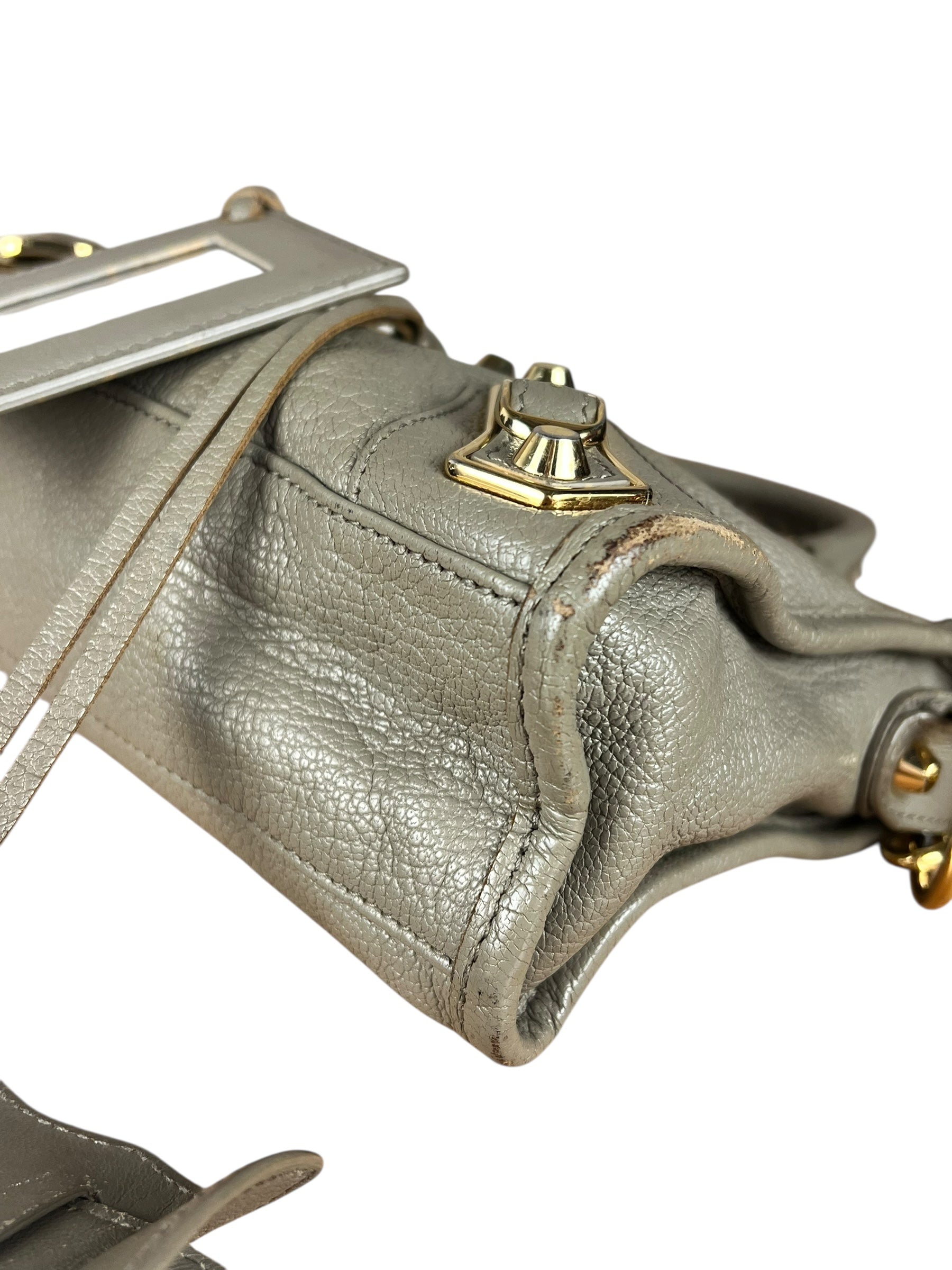 Balenciaga Mini Classic City Bag Grey