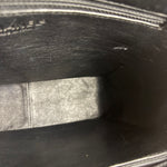 Chanel Black Patent Chocolate Bar Tote Bag 2002