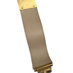 Ferragamo Gancini Wide Leather Cuff Bracelet