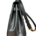 Saint Laurent Le Fermoir Top Handle 2Way Black