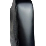 Salvatore Ferragamo Vintage Black Lizard Embossed Leather Pochette