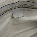 Gucci Vintage Beige Leather GG 2Way Bag