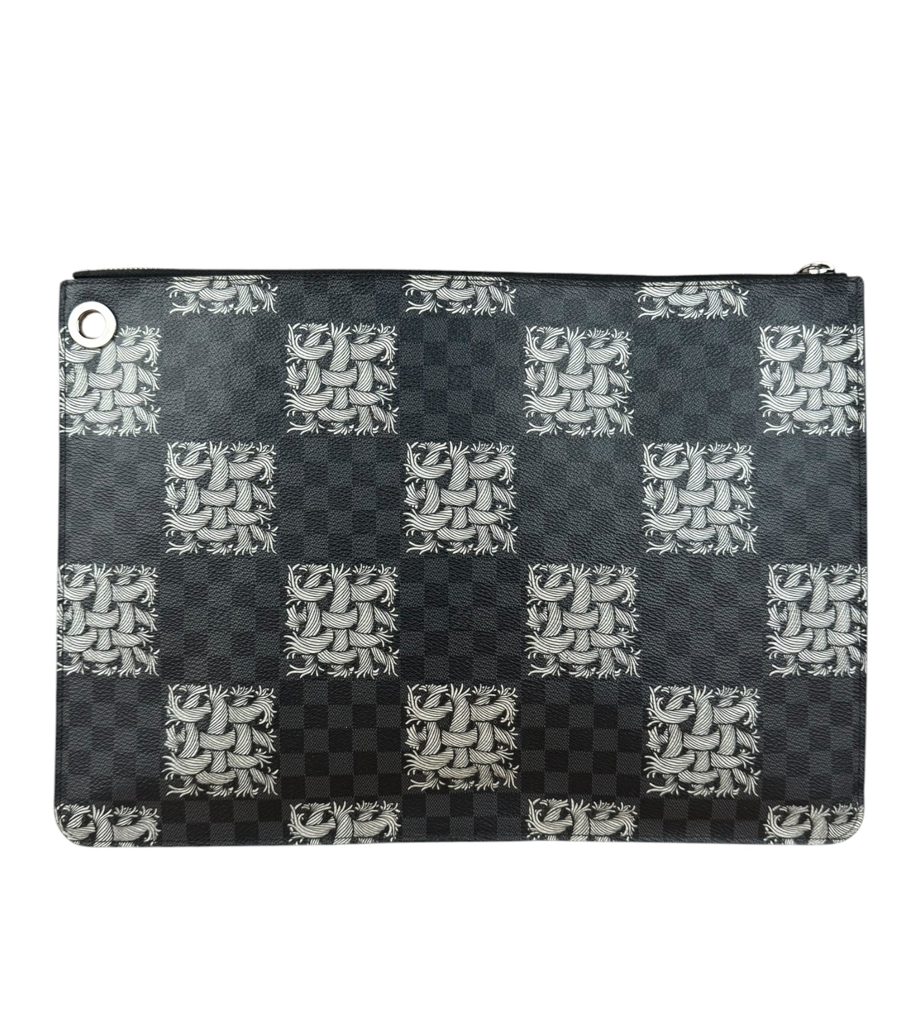 Louis Vuitton x Christopher Nemeth Damier Graphite Jour Pouch GM