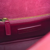 Saint Laurent Raspberry Pink Le 5 A 7 Hobo