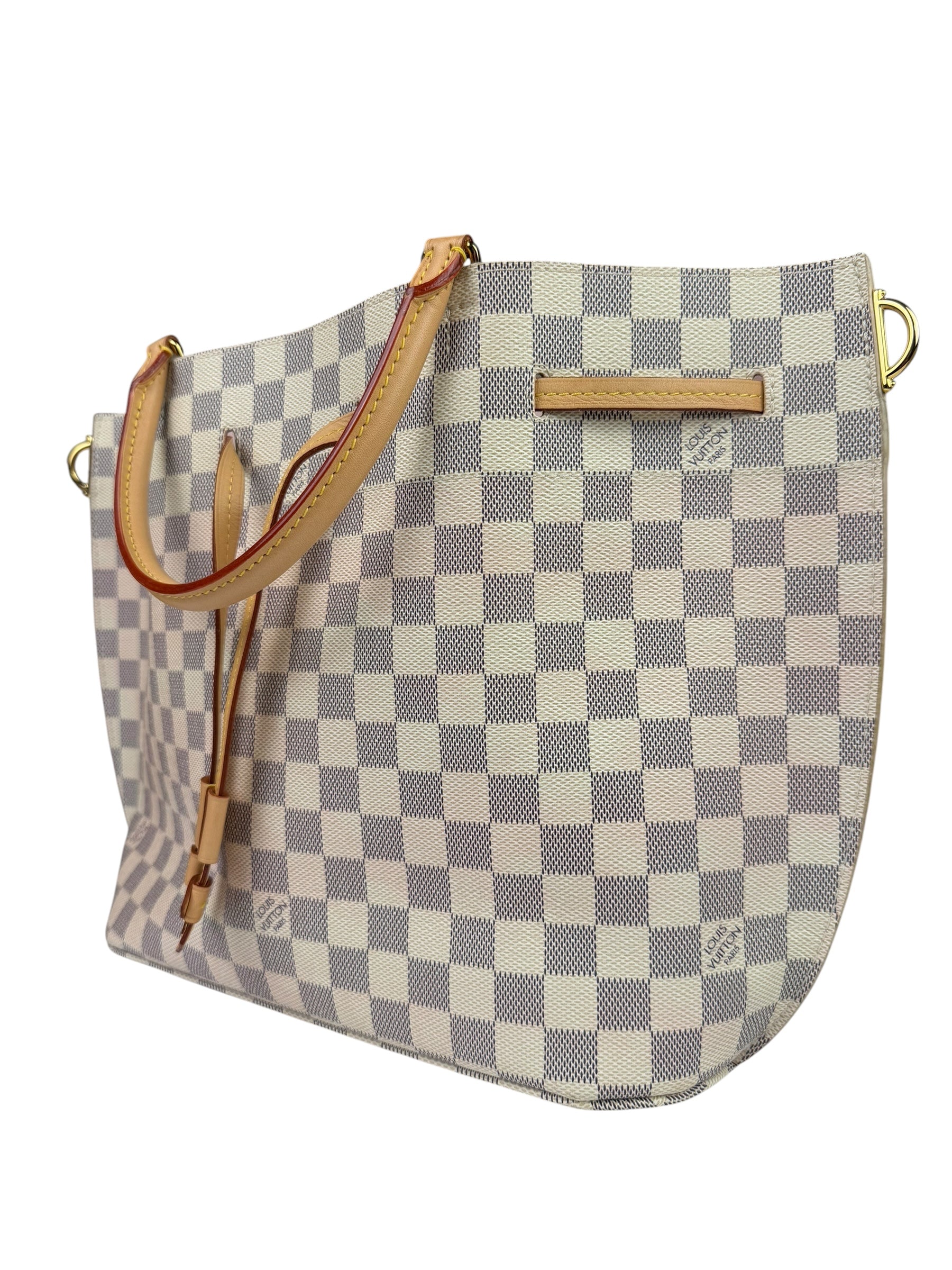Louis Vuitton Damier Azur Girolata Handbag MM