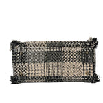 Christian Dior Black/White Tweed Lady Dior Two-Way Bag