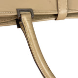 Gucci Vintage Beige Leather Jackie Tote Bag