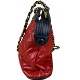 Chanel Vintage Two-Tone Mademoiselle Shoulder Bag 1990