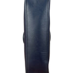 Prada Navy Blue Saffiano Leather Vertical Tote Bag