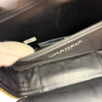 Chanel Black Caviar Leather Vanity 2Way Handbag '96-'97