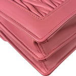 Miu Miu Pink Confidential Nappa Matelassè Leather Shoulder Bag