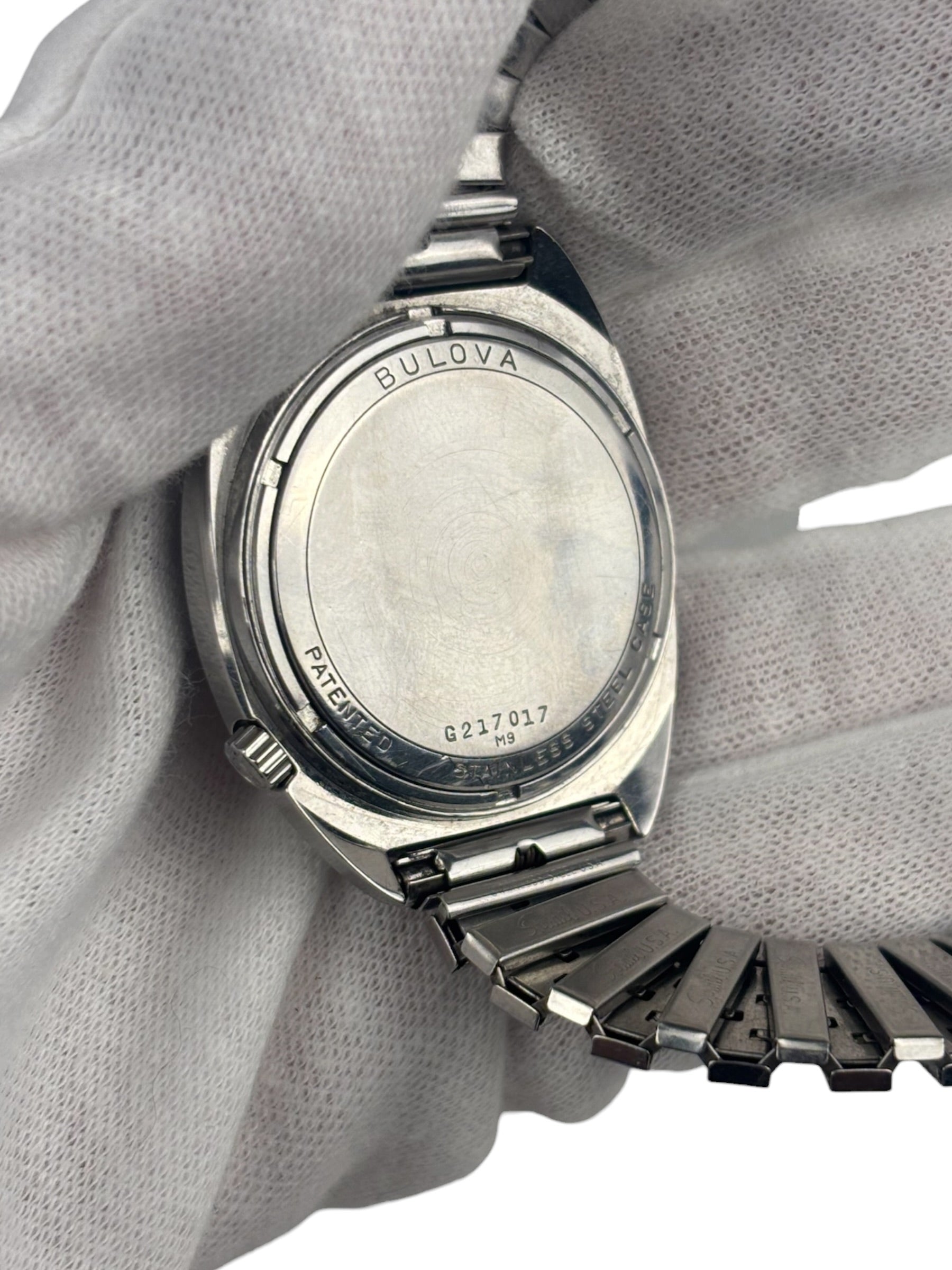 Bulova Accutron Blue Dial Day-Date