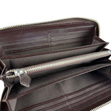 Vivienne Westwood Brown Leather Logo Zippy Wallet