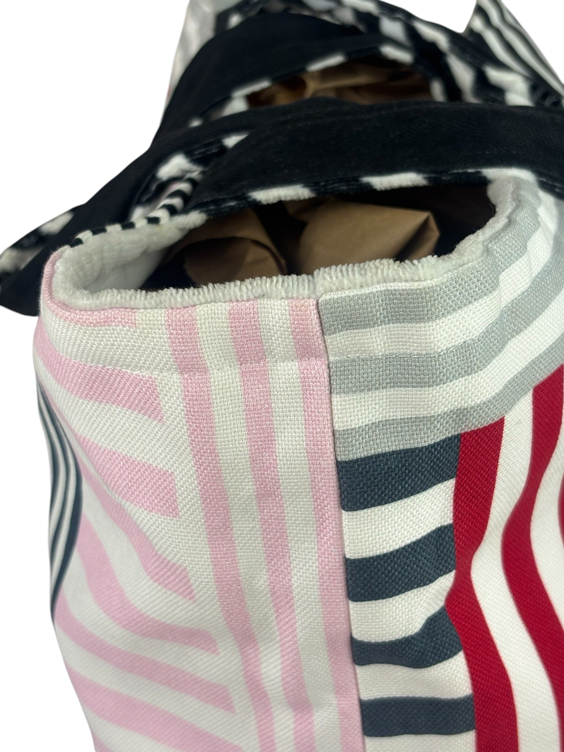 Chanel Colorblock La Pausa Reversible Beach Tote Cruise 2019