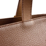 Burberry Vintage Tan Brown Leather Chestnut Shoulder Bag