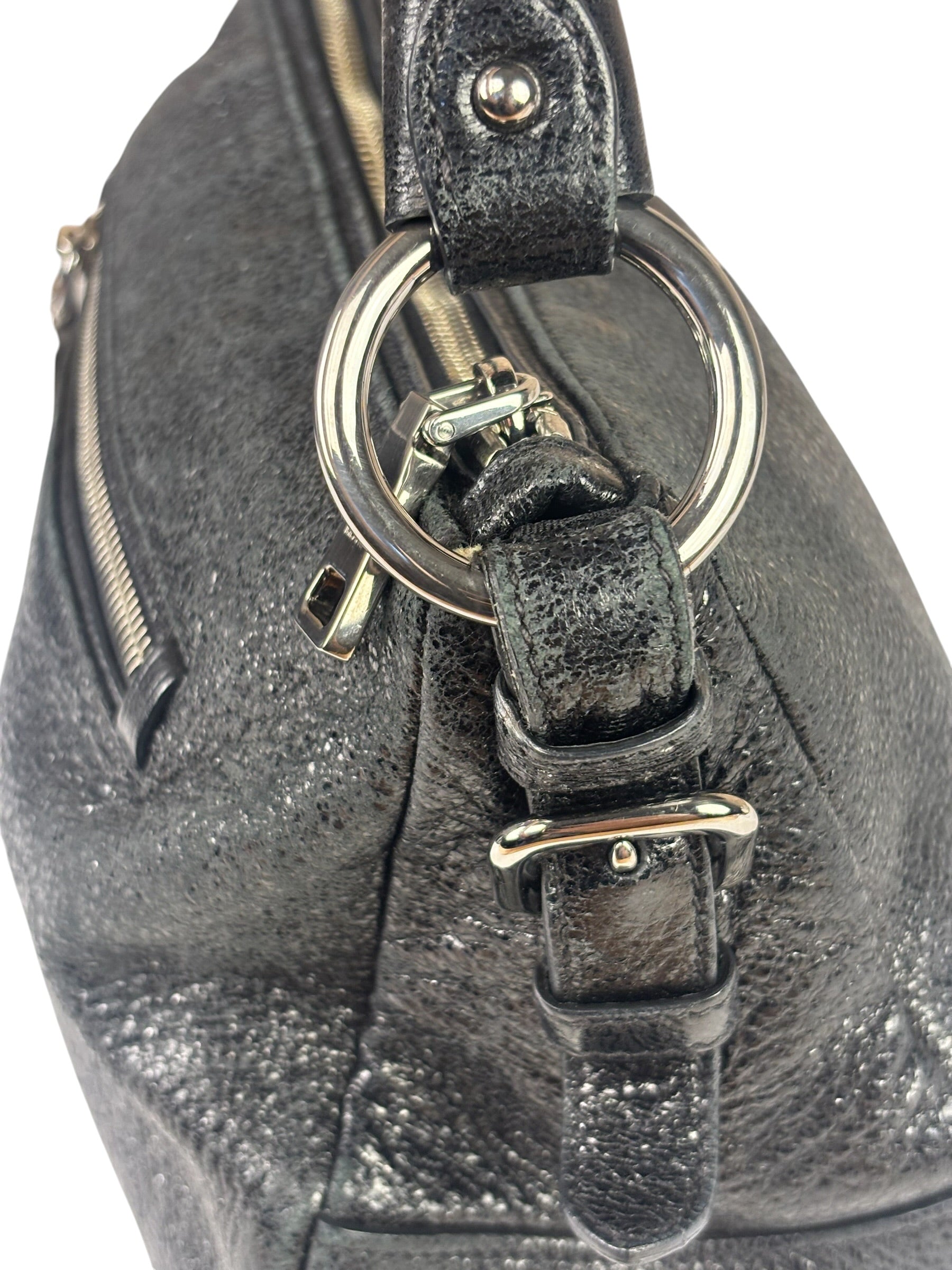 Prada Black Leather Shoulder Bag