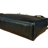 Chanel Black Choco Bar Stitch Caviar Chain Tote 2002