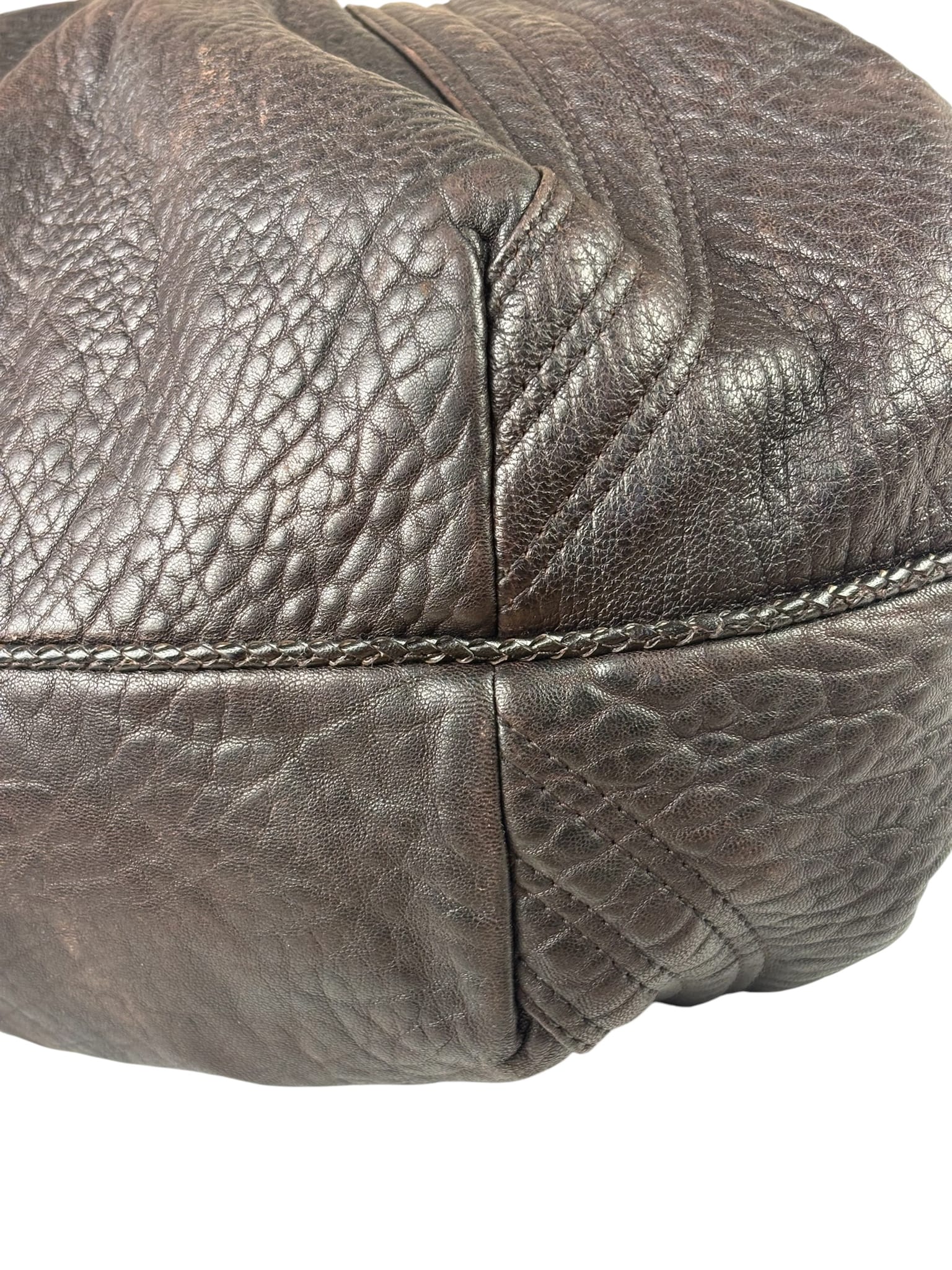 Fendi Vintage Brown Small Spy Bag