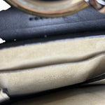 Chloé Suede Black Leather Faye Mini Bracelet Bag