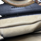 Chloé Suede Black Leather Faye Mini Bracelet Bag