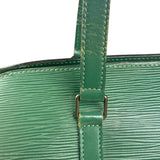 Louis Vuitton Green Epi Soufflot Handbag