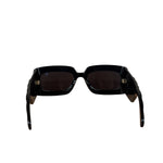 Gucci Black GG0811S Rectangular Sunglasses