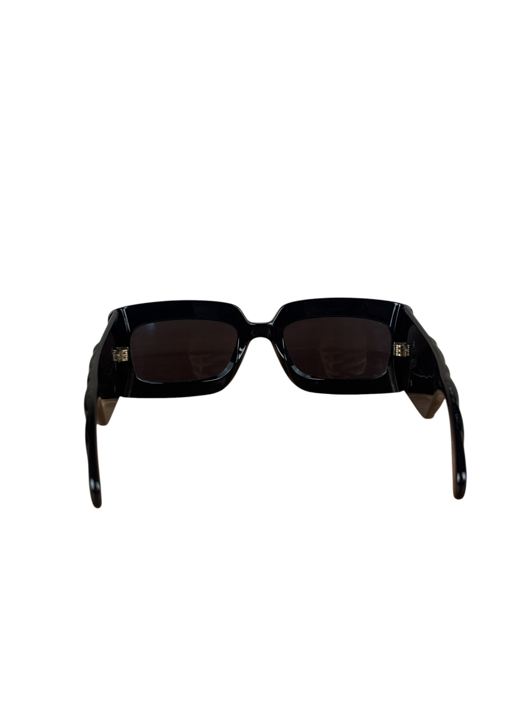 Gucci Black GG0811S Rectangular Sunglasses