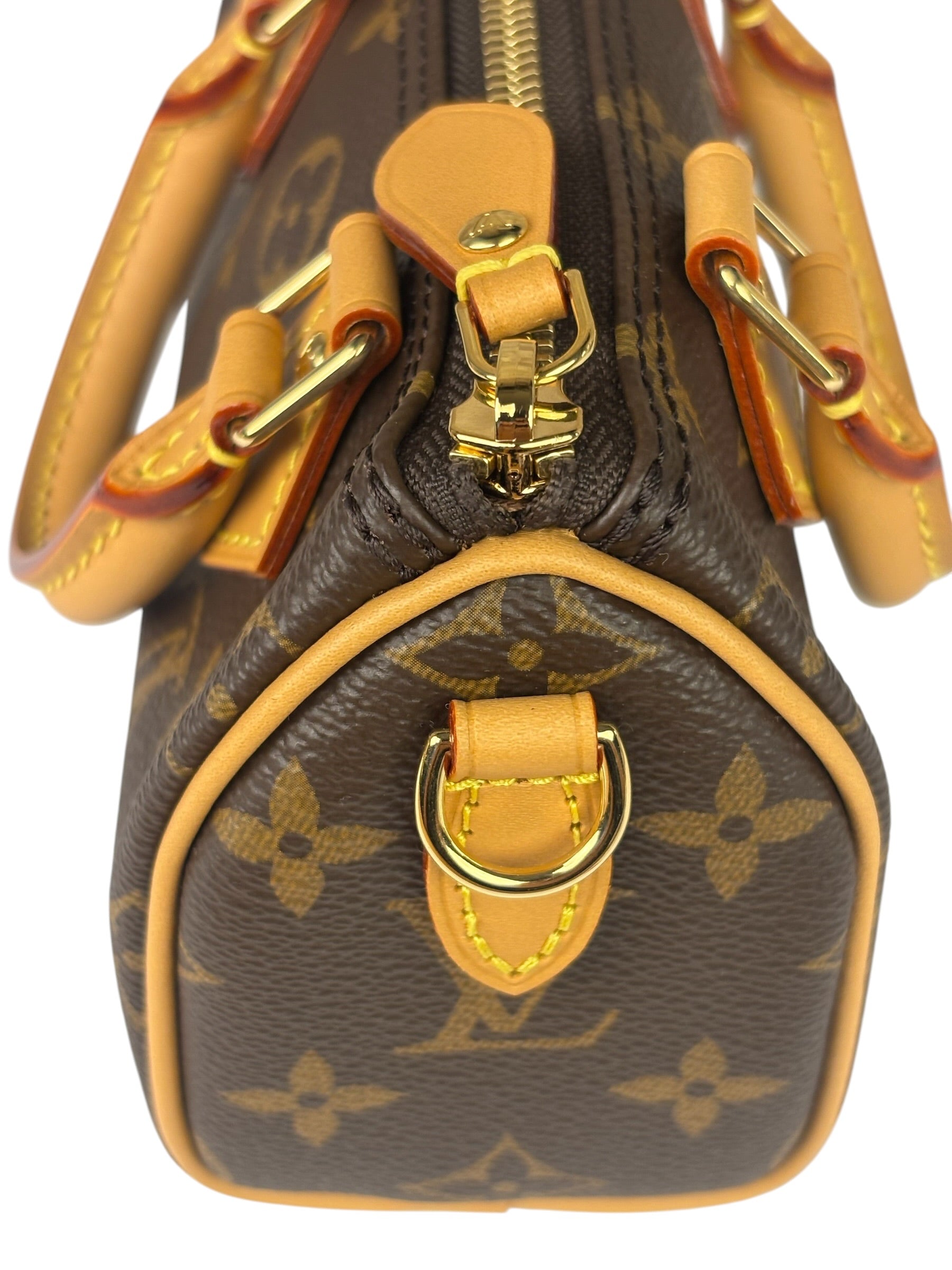 Louis Vuitton Monogram Nano Speedy Two-Way Bag