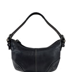 Coach Black Leather Soho Hobo Pochette
